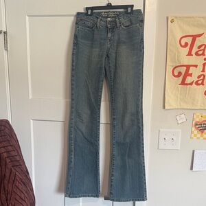 Abercrombie & Fitch Flare Jeans in Classic Blue